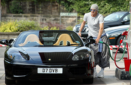 Ferrari 360 Spider Дэвида Бекхэма